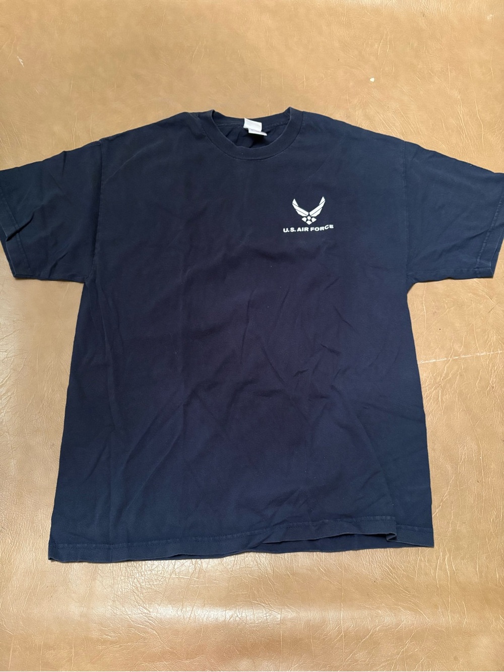 U.S. Air Force Navy Blue Short Sleeve Logo T-Shirt